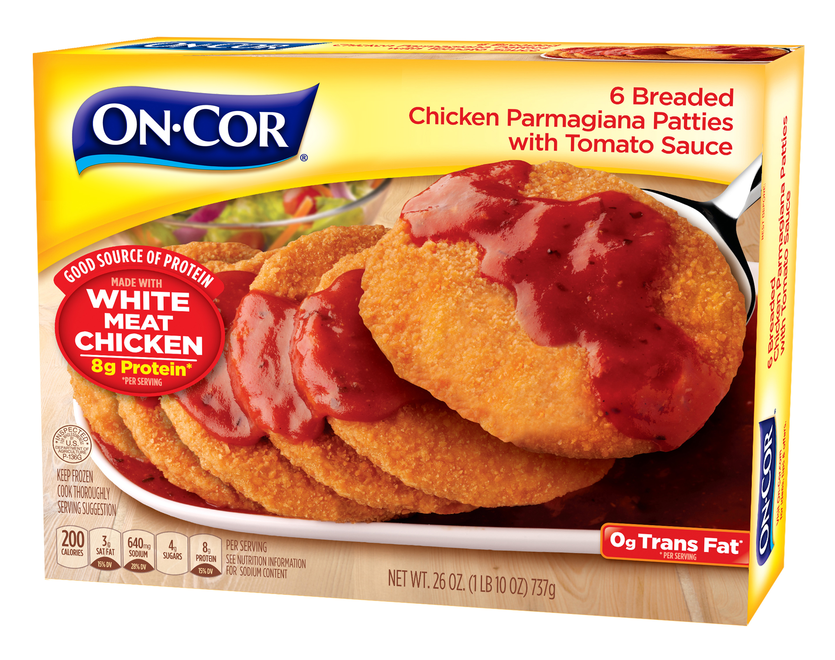 calories in chicken parmigiana with tomato sauce